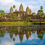 Angkor Wat before sunset, Cambodia.